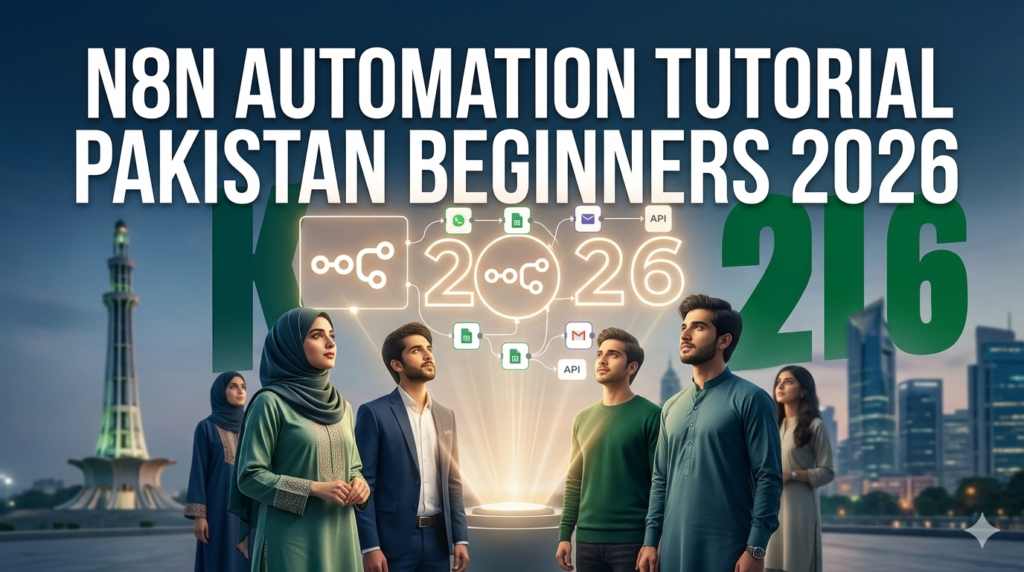 n8n Automation Tutorial Pakistan Beginners 2026